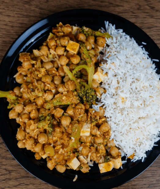 Chickpea Tofu Curry