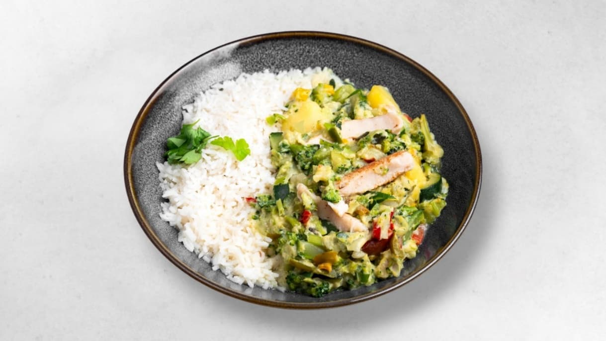Grünes Thai Hühnercurry